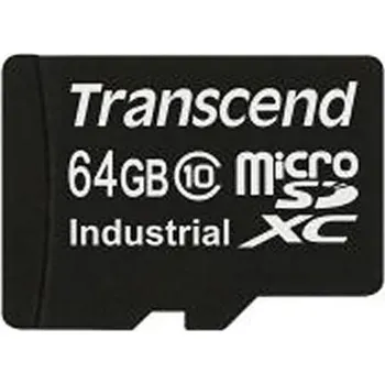 Paměťová karta Karta Micro SD MicroSDXC 64 GB Ano MLC Class 10 Transcend