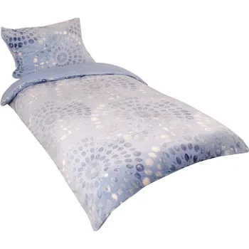 Povlečení Mikroflanelové povlečení Fireworks modré 140x200 cm