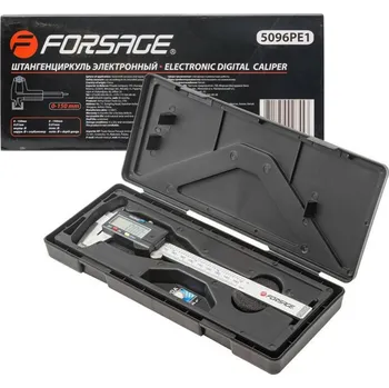 Měřící laser Forsage Kovové digitální posuvné měřidlo 150 mm, LCD