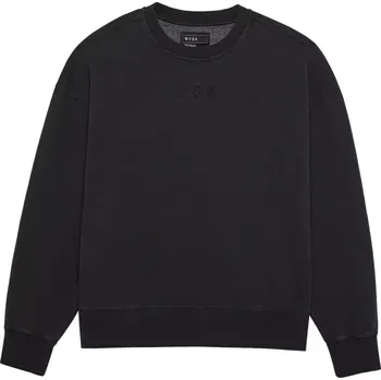 Pánské oblečení Fox Wordmark Oversized Crew Pullover black XL