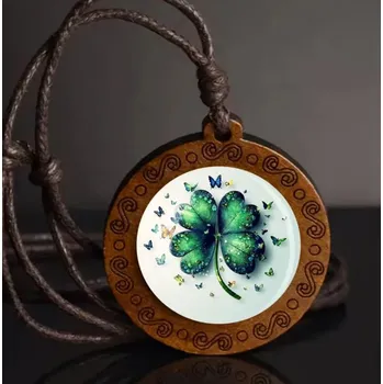 Řetízek Náhrdelník čtyřlístek