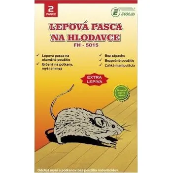 Herbicid Ekolas lepová past na dřevěném podkladu 2 ks, Herbicidy