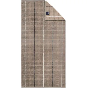 Ručník Ručník různé velikosti CONTOUR CHECKED taupe, JOOP! Rozměr: Osuška 80 x 150 cm