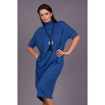 Dámské šaty Podzimní volné šaty AXELLO originální česká výroba 33027 Velikost: 38