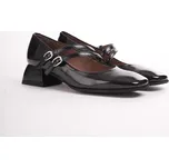 WONDERS dámské lodičky lak černé