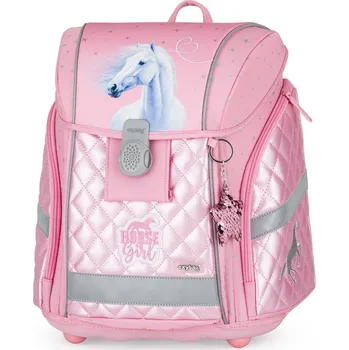 Školní batoh Školní aktovka pro prvňáčky Oxybag PREMIUM LIGHT Kůň Romantic Horse Girl
