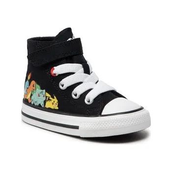 Pánská obuv Plátěnky Converse POKEMON Chuck Taylor All Star Hi A01229C Černá 20