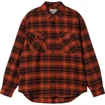 Carhartt WIP L/S Krenz Shirt Brick Muži - Košile Carhartt WIP -