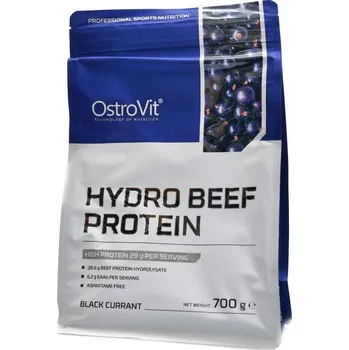 Protein Ostrovit Hydrobeef protein 700 g - černý rybíz