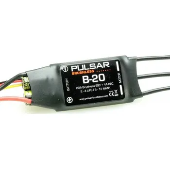 RC vybavení Pichler Modellbau PULSAR B-20 auto Brushless Zatížitelnost (max. A): 30 A
