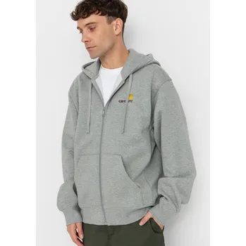 Pánská mikina Carhartt WIP American Script ZHD (grey heather) XXL, šedá
