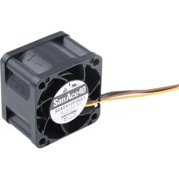 Měnič napětí Axiální ventilátor, řada: San Ace 9GA DC, 40 x 40 x 28mm, průtok vzduchu: 32.4m³/h 3.36W 12 V DC
