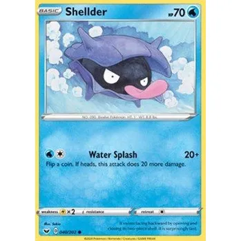 Karetní hra Pokémon SSH 040/202 Shellder - Sword & Shield Stav: Near Mint, Verze: REVERSE HOLO