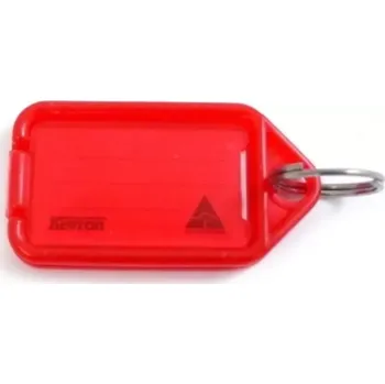 Rozlišovač klíče Visačka Kevron ID5 AC150 červená pro označení klíčů a svazků klíčů