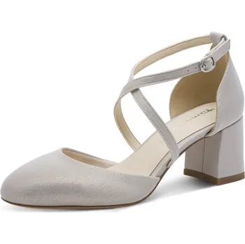 Dámská obuv DÁMSKÉ LODIČKY TAMARIS 1-22438-46 970 STŘÍBRNÁ Barva: STŘÍBRNÁ, Velikost: 39