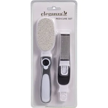 Lak na nehty Eleganza Sada na pedikúru, 3 kusy Nové, náhodný výběr barvy