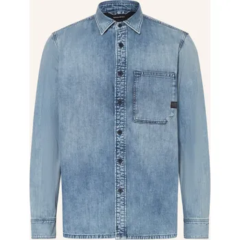 Pánská košile G-Star Pánská Džínová Košile Regular Fit, modrá, 40