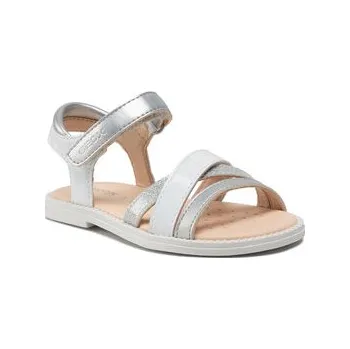Dámské sandále Sandály Geox J S.Karly G. D J5235D 002BJ C1000 M Stříbrná 24