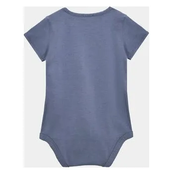 Kojenecký body United Colors Of Benetton Dětské body 3P4ZAB00B Modrá Regular Fit 62