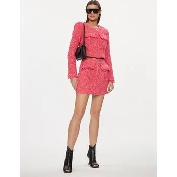 Dámská sukně Patrizia Pepe Mini sukně 8G0402/A376-F592 Růžová Regular Fit 38