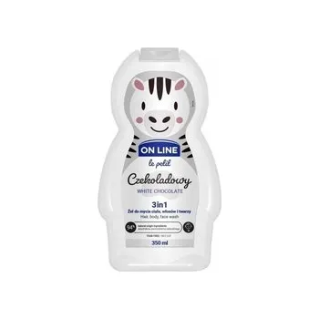 Kosmetika On line le petit 3v1 šampon mycí a sprchový gel Bílá čokoláda 350 ml