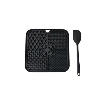 Miska pro psa Lízací podložka silikonová pro psy s naběračkou Daxie