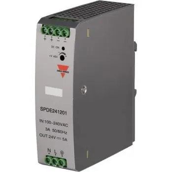 spínaný zdroj Carlo Gavazzi Spínaný Napájecí zdroj na lištu DIN, výstup: 12V dc, 6.3A, vstupní: 90 → 264V ac,75W