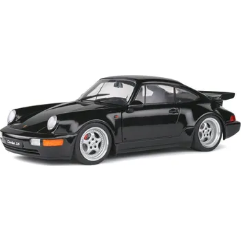 Hračka Porsche 911 (964) Turbo 3,6 1990 černá Reedice, horší kvalita! 1:18 Solido