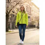 Dámská softshellová bunda ALTISPORT NoPrint NP/ALW125 LIMETKOVÁ M