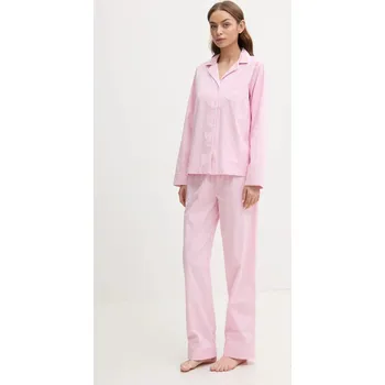 Pánské pyžamo Bavlněné pyžamo Lauren Ralph Lauren ILN92315 růžová 30A, vel. XL