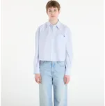 Košile Calvin Klein Jeans Yarndye Cotton Poplin Shirt Blue L