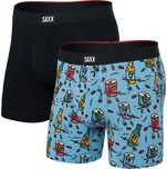 Saxx Vibe Xtra (2Pack) Soft Comfort Boxer Brief 6 Muži - Spodní