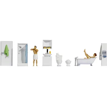 Modelová železnice NOCH H0 Svět koupelen hotový model