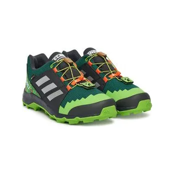 Pánská sportovní obuv Trekingová obuv adidas Minecraft Terrex Gore-Tex Hiking JR1314 Zelená 32