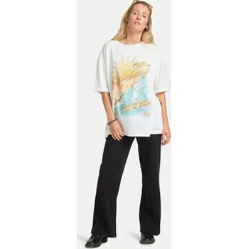 Pánské tričko Billabong T-Shirt Where The Sun Collide EBJZT00499 Bílá Loose Fit m_10