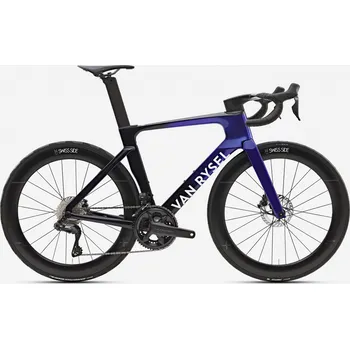 Silniční kolo VAN RYSEL Silniční kolo Shimano Ultegra Di2 12 rychlostí RCR-F Pro XL FIALOVÁ 2025