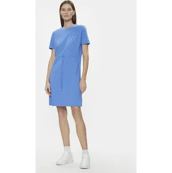 Dámské šaty Tommy Hilfiger Každodenní šaty 1985 WW0WW40734 Modrá Regular Fit XXS