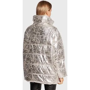 Pánská bunda PINKO Zimní bunda Brunella 1 1G17Z5 A03G Stříbrná Relaxed Fit L