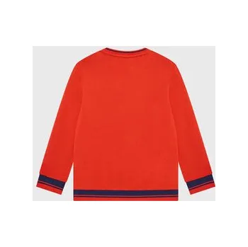 Pánská mikina United Colors Of Benetton Mikina 3J68C105S Červená Regular Fit 150