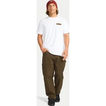 Pánské tričko Billabong T-Shirt Runner Up EBYZT00361 Bílá Regular Fit M