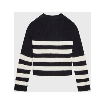 Pánský svetr Tommy Hilfiger Svetr Nautical KG0KG07078 D Tmavomodrá Regular Fit 12Y