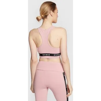 Podprsenka Guess Podprsenkový top Aline V2YP12 KABR0 Růžová L