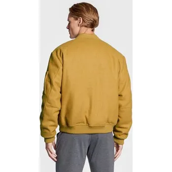 Pánská móda Calvin Klein Vatovaná bunda Blend Hero K10K110319 Béžová Loose Fit M