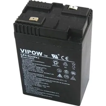 Baterie olověná 6V 4.0Ah VIPOW BAT0204