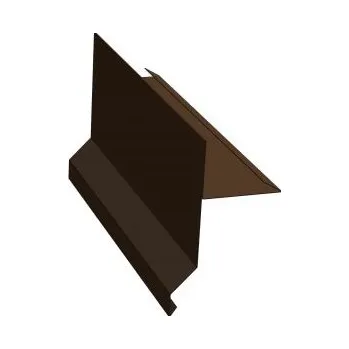 Střecha Závětrná lišta, RŠ 310 mm, délka 2 m - RAL 8028 tmavě hnědá