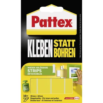 Izolační páska Pattex PXMS1 PXMS1 Oboustranné lepicí pásky (d x š) 40 mm x 20 mm 10 ks