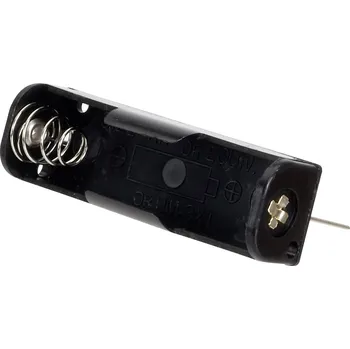 Držák baterie TRU COMPONENTS BH-311-1P bateriový držák 1x AA póly kontaktu