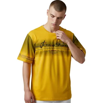 Pánské tričko Comeor Pánské tričko s krátkým rukávem RAW Barva: Žlutá, Velikost: 2XL