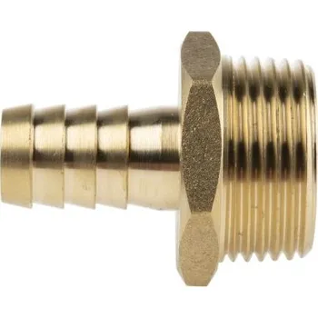 Hadicová přípojka přímá, Mosaz, přípojka se závitem: 3/4" BSP vnější RS PRO