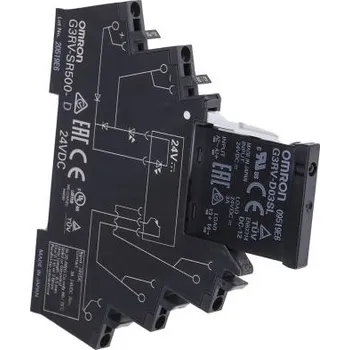 Relé Polovodičové relé 3 A Lišta DIN DC SPNO MOSFET 26,4 V DC G3RV-SR